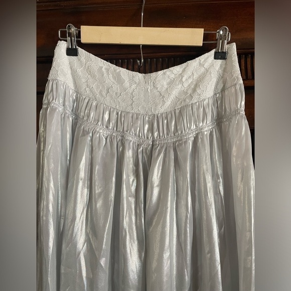 FREE PEOPLE Ivory Combo Aster Two Piece Skirt Set - Picture 13 of 15